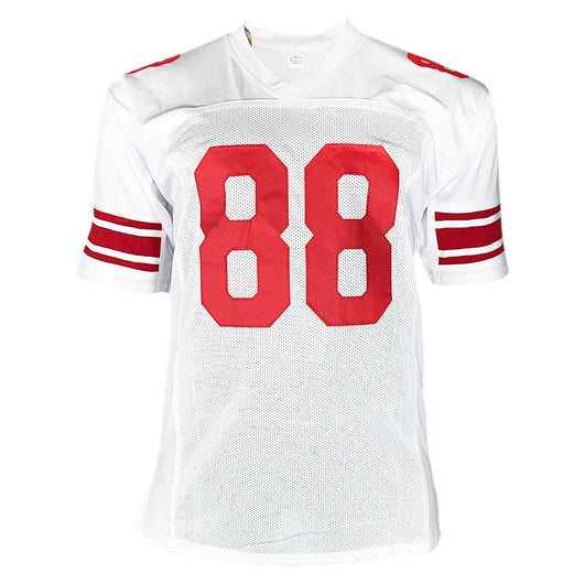 Michael Matthews Signed SB XLII Champs Inscription New York Football Jersey (JSA)