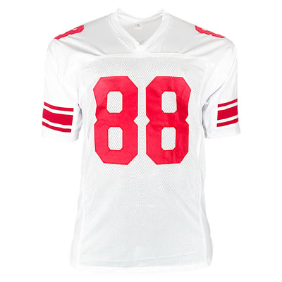 Michael Matthews Signed New York White Football Jersey (JSA)