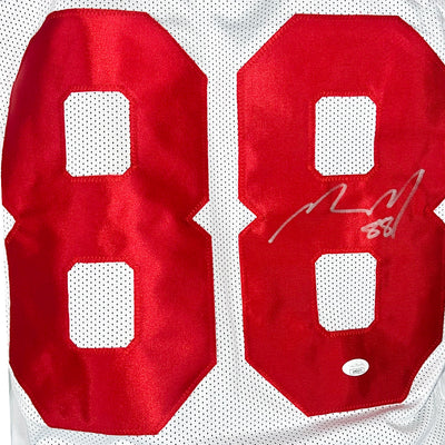 Michael Matthews Signed New York White Football Jersey (JSA)