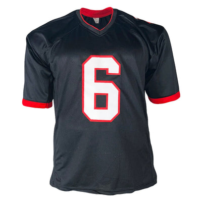 Baker Mayfield Signed Tampa Bay Black Football Jersey (Beckett)