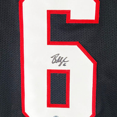 Baker Mayfield Signed Tampa Bay Black Football Jersey (Beckett)