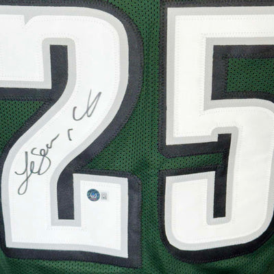 LeSean McCoy Signed Philadelphia Green Football Jersey (JSA)