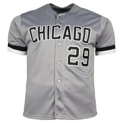 Jack McDowell Signed 93 AL CY Chicago Pro-Edition Gray Baseball Jersey (JSA)