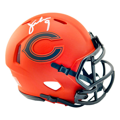 Jim McMahon Signed Chicago Bears Rave Mini Football Helmet (Beckett)