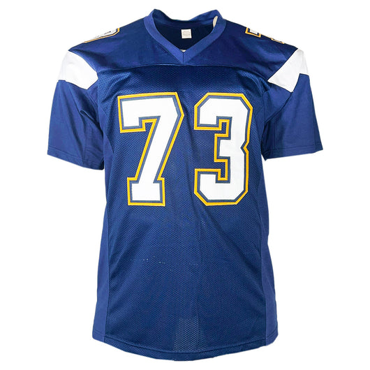 Marcus McNeill Signed San Diego Navy Football Jersey (JSA)
