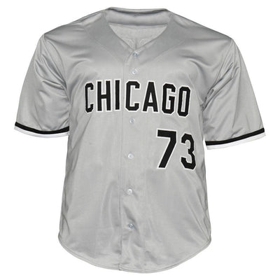 Yermin Mercedes Signed Chicago Grey Baseball Jersey (Beckett)