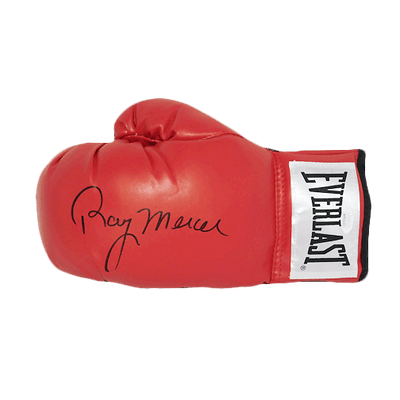 Ray Mercer Autographed Red Boxing Glove (JSA)