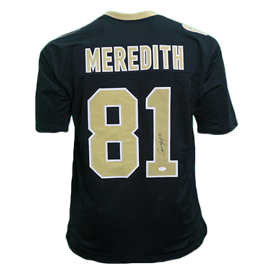 Cameron Meredith Autographed New Orleans Football Jersey Black (JSA)