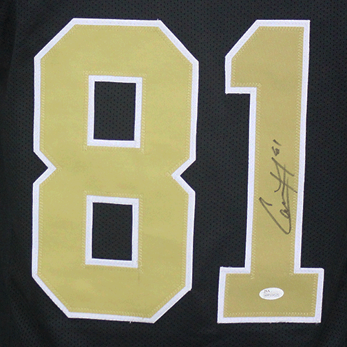 Cameron Meredith Autographed New Orleans Football Jersey Black (JSA)
