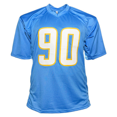 Akheem Mesidor Signed Los Angeles Light Blue Football Jersey (JSA)