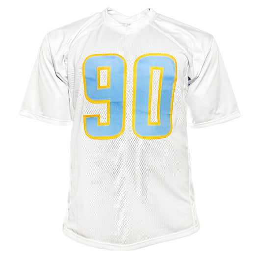 Akheem Mesidor Signed Los Angeles White Football Jersey (JSA)