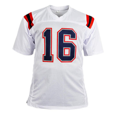 Jakobi Meyers Signed New England White Football Jersey (JSA)