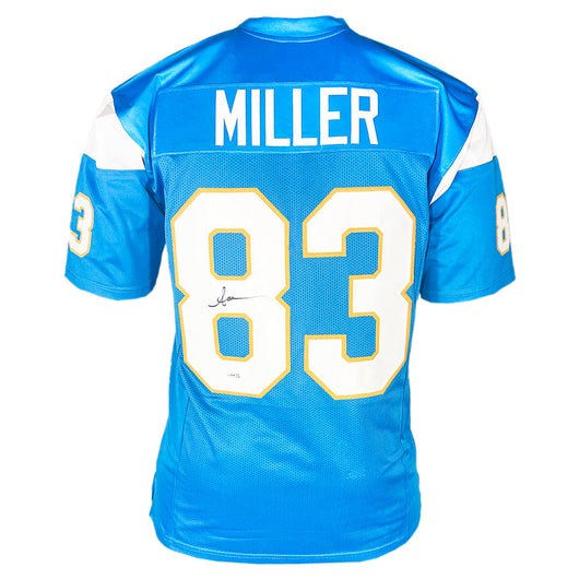 Anthony Miller Signed San Diego Light Blue Football Jersey (JSA)