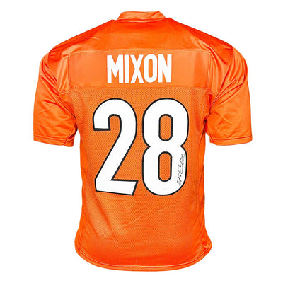 Joe Mixon Signed Cincinnati Orange Football Jersey (JSA)