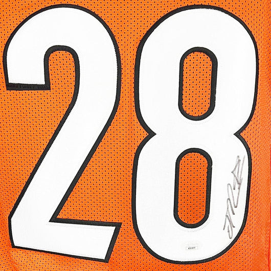 Joe Mixon Signed Cincinnati Orange Football Jersey (JSA)