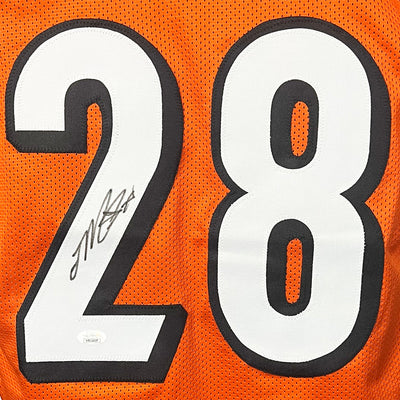 Joe Mixon Signed Cincinnati Vapor Limited Orange Football Jersey (JSA)