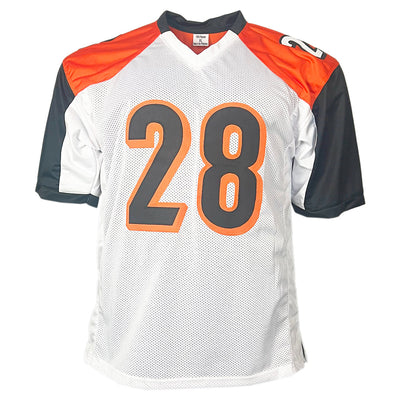 Joe Mixon Signed Cincinnati White Football Jersey (JSA)