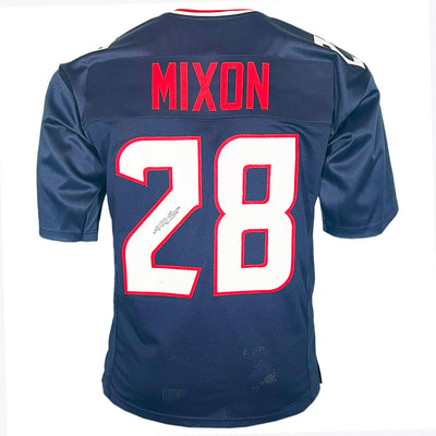 Joe Mixon Signed Houston Navy Football Jersey (JSA)
