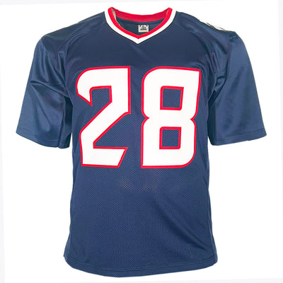 Joe Mixon Signed Houston Navy Football Jersey (JSA)