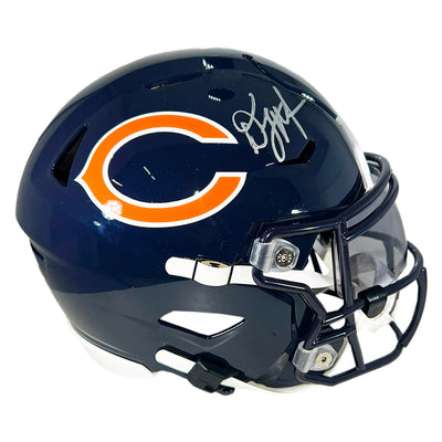 DJ Moore Signed Chicago Bears Midi SpeedFlex Football Helmet (JSA)