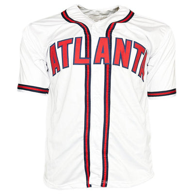 Dale Murphy Signed NL MVP 82,83 Inscription Atlanta White Modern Baseball Jersey (Beckett)