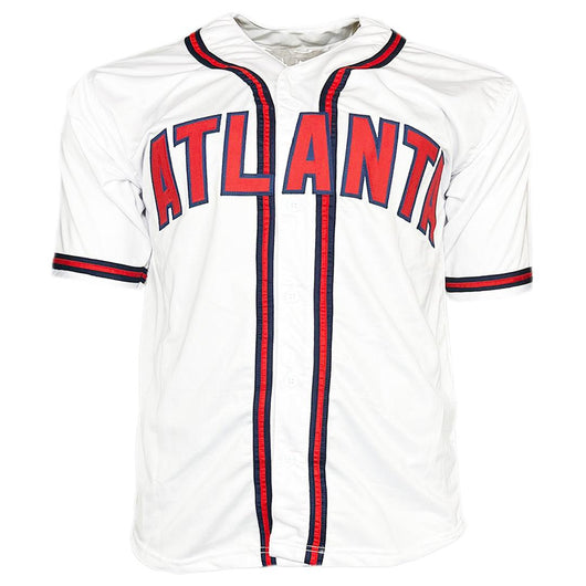 Dale Murphy Signed NL MVP 82,83 Inscription Atlanta White Modern Baseball Jersey (Beckett)