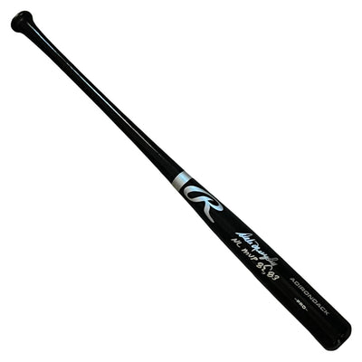 Dale Murphy Signed NL MVP 82,83 Inscription Rawlings Black Baseball Bat (Beckett)