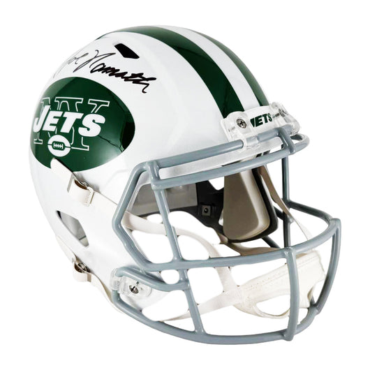 Joe Namath Signed New York Jets Speed 2024 Full-Size Replica Football Helmet (PSA)