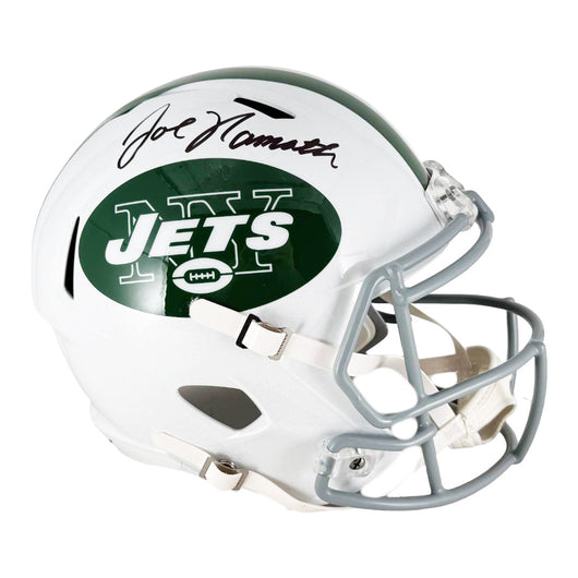 Joe Namath Signed New York Jets Speed 2024 Full-Size Replica Football Helmet (PSA)
