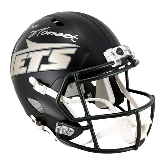 Joe Namath Signed New York Jets Rivalries Speed Full-Size Replica Football Helmet (PSA)