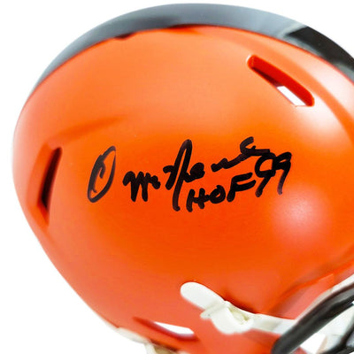 Ozzie Newsome Signed Cleveland Browns Speed Mini Football Helmet HOF 99(JSA)