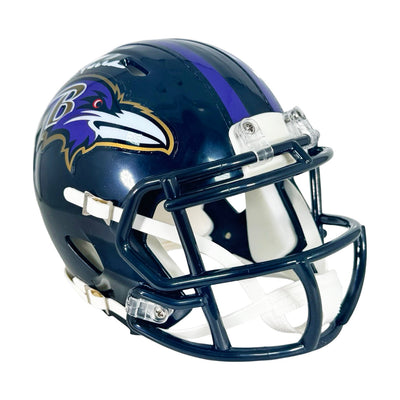 Ozzie Newsome Signed Baltimore Ravens Speed Mini Football Helmet (JSA)