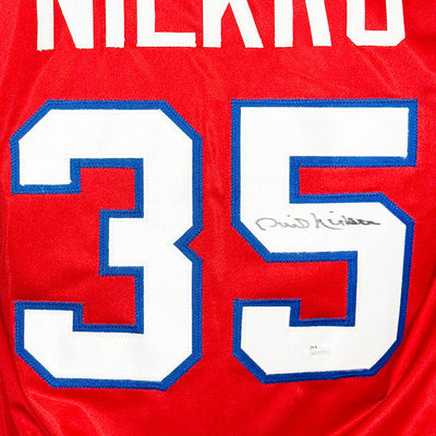 Phil Niekro Signed Atlanta Red Baseball Jersey (JSA)
