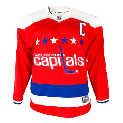 Alexander Ovechkin Signed Authentic Washington Capitals Alternate Red 5XL Hockey Jersey (JSA)