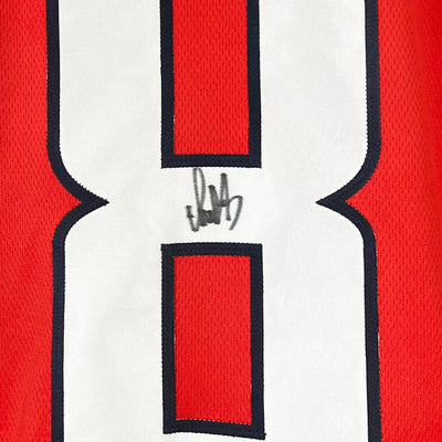 Alexander Ovechkin Signed Stanley Cup Patch Authentic Washington Capitals Red Medium Hockey Jersey (JSA)