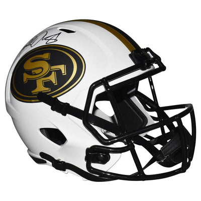 Terrell Owens Signed San Francisco 49ers Lunar Eclipse Speed Full-Size Replica Football Helmet (JSA)