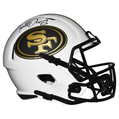 Terrell Owens Signed San Francisco 49ers Lunar Eclipse Speed Full-Size Replica Football Helmet (JSA)