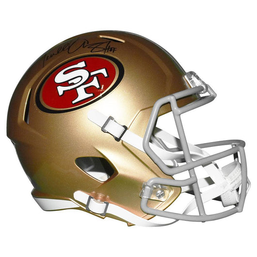 Terrell Owens Signed HOF Inscription San Francisco 49ers Speed Full-Size Replica Football Helmet (JSA)