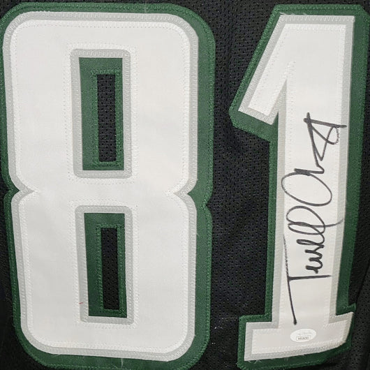 Terrell Owens Signed Philadelphia Black Stats Football Jersey (JSA)