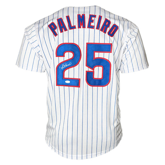 Rafael Palmeiro Signed Chicago Pinstripe Baseball Jersey (JSA)