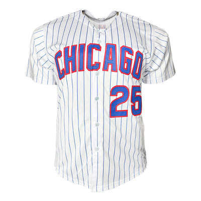 Rafael Palmeiro Signed Chicago Pinstripe Baseball Jersey (JSA)