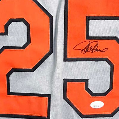 Rafael Palmeiro Signed Baltimore Grey Baseball Jersey (Beckett)