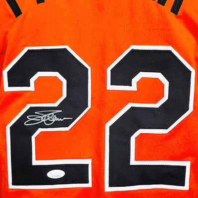 Jim Palmer Signed Baltimore Orange Baseball Jersey (JSA)