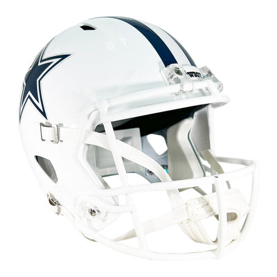 Drew Pearson Signed HOF 21 Inscription Dallas Cowboys Alt 2022 Speed Full-Size Replica Football Helmet (JSA)