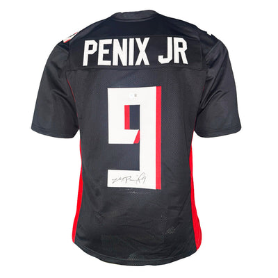 Michael Penix Jr. Signed Atlanta Black Football Jersey (Beckett)