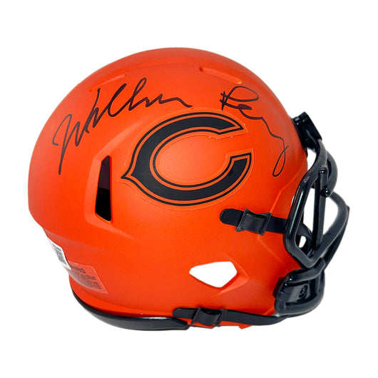 William Perry Signed Chicago Bears Rave Mini Football Helmet (Beckett)