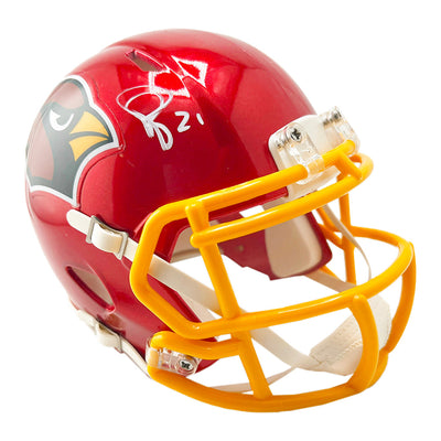 Patrick Peterson Signed Arizona Cardinals Flash Mini Football Helmet (JSA)