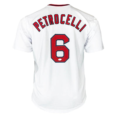Rico Petrocelli Signed Boston White Baseball Jersey (JSA)