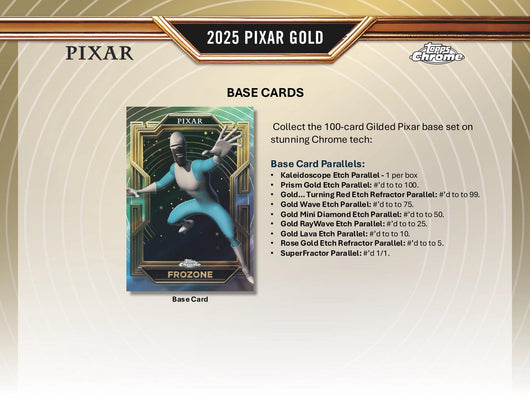 2025 Topps Pixar Gold Hobby Box