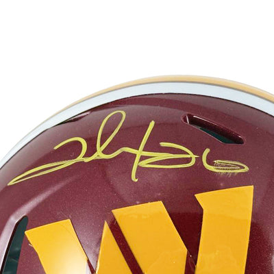 Clinton Portis Signed Washington Commanders Speed 2026 Mini Football Helmet (Beckett)